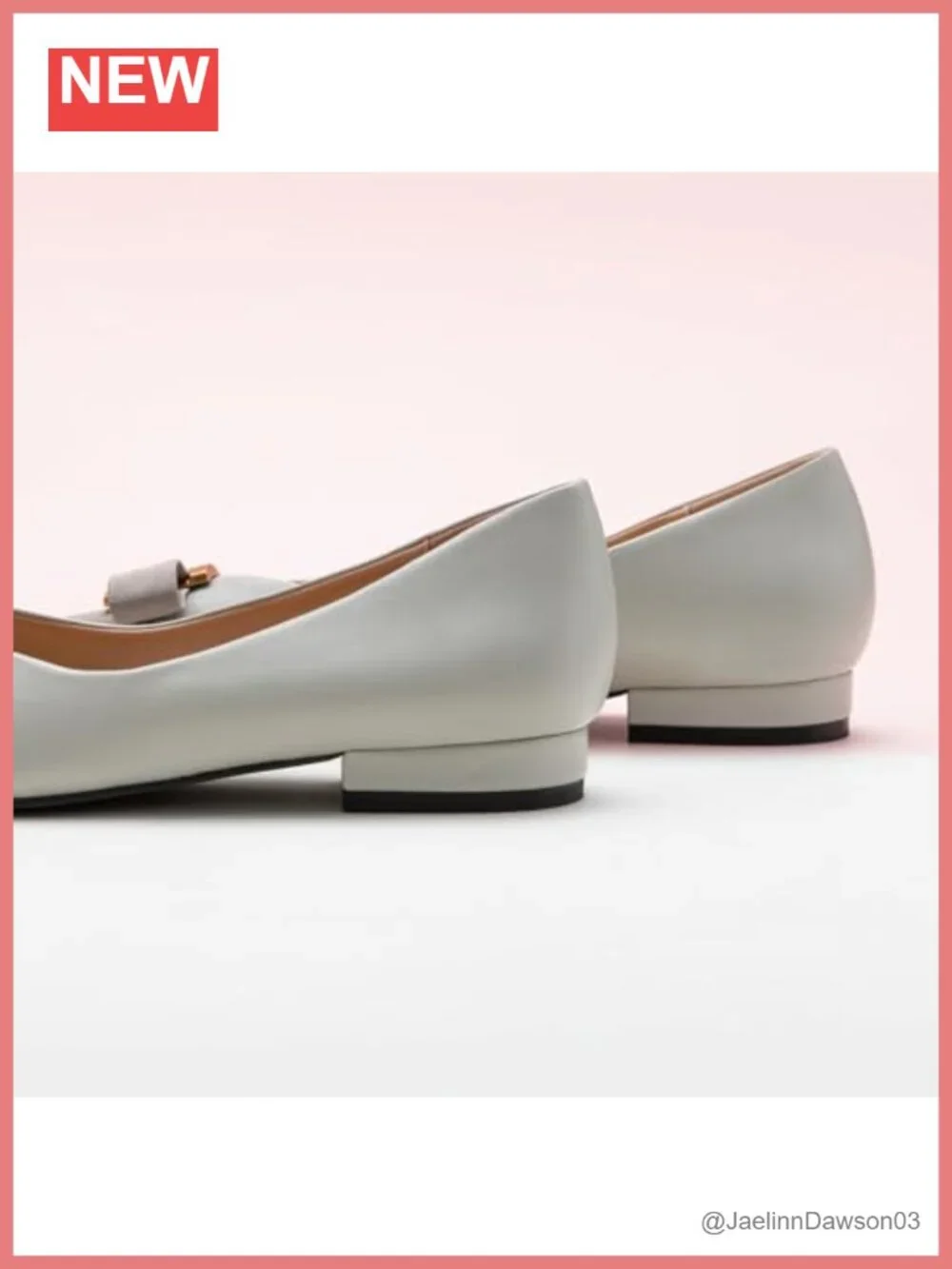 Lambskin Leather Pointed Toe Ballet Flats - Memory Cushion Dressy